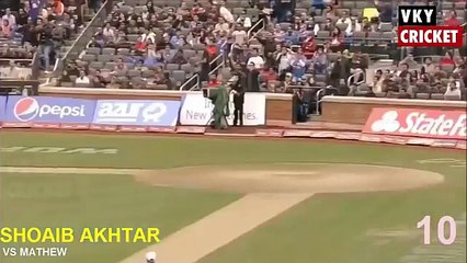 #10 Head Crushing Killer Bouncers By Shoaib Akhtar