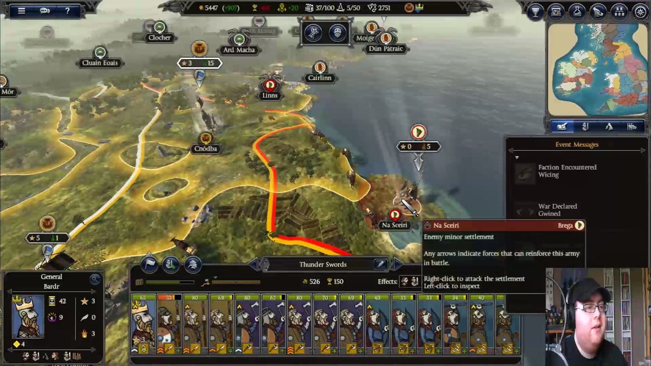 03/05/18 Twitch Stream Pt 1 - Thrones Of Britannia