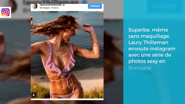 Laury Thilleman ultra sexy en Bretagne sur instagram