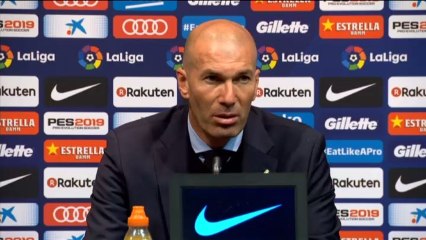 Zidane: "El fútbol es lo más importante, más que las polémicas"