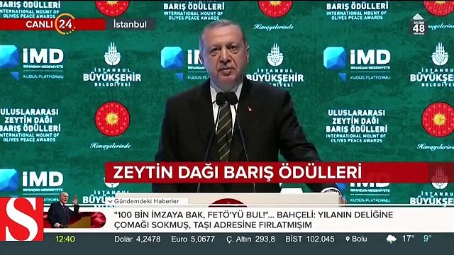 Cumhurbaşkanı Erdoğan: Filistinliler dünyadaki tüm mazlumların sembolüdür