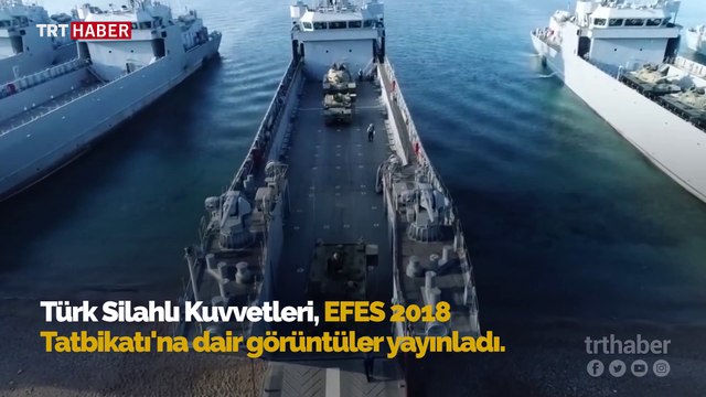 TSK, EFES 2018'den yeni görüntüler paylaştı