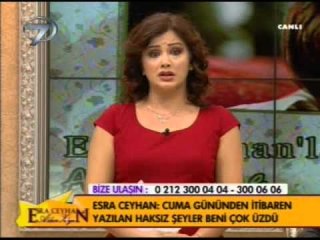 Esra Ceyhan :"Sözlerim Çarpıtıldı"