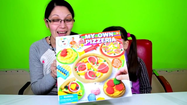 Лепим пиццу и спагетти