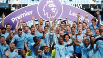 Manchester City celebrate title win