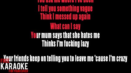 Anne-Marie - Bad girlfriend KARAOKE / INSTRUMENTAL