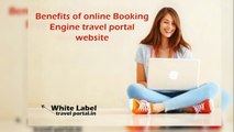 Benefits of online Booking Engine travel portal website