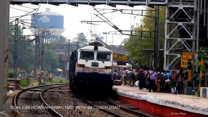 FUNNY HONKING | HWH WDP-4D 9 AC BANGALORE - GUWAHATI EXPRESS