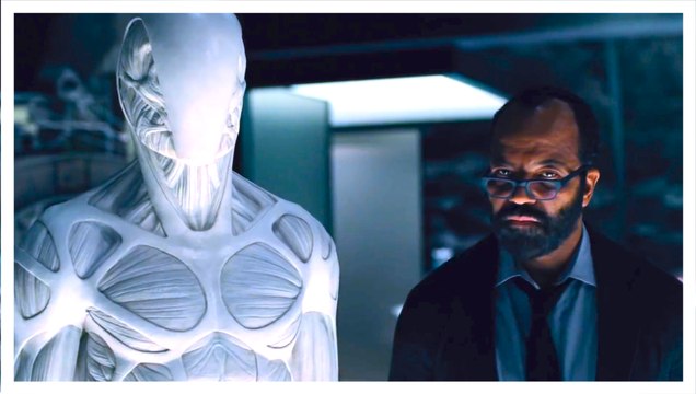 WESTWORLD 2X04 - The Riddle of the Sphinx Evan Rachel Wood, Thandie Newton, Jeffrey Wright - HBO