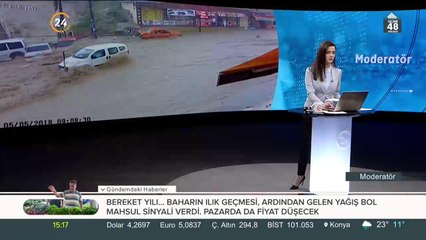 Ankara'da sel felaketi yaşandı