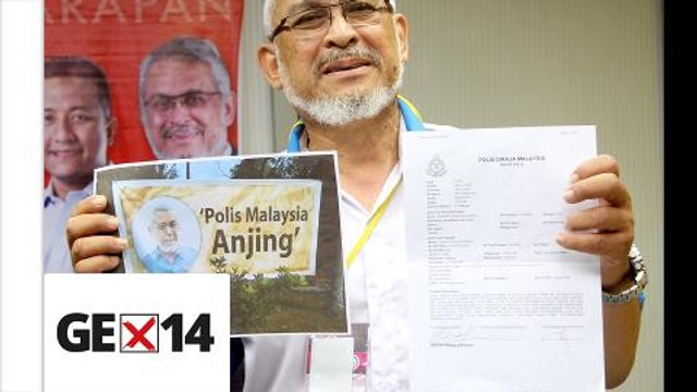 Khalid Samad denies putting up banners mocking cops