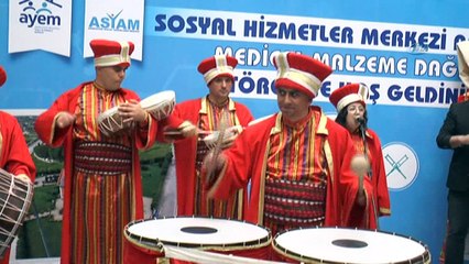 Engelli mehter takımından “Engelsiz” performans