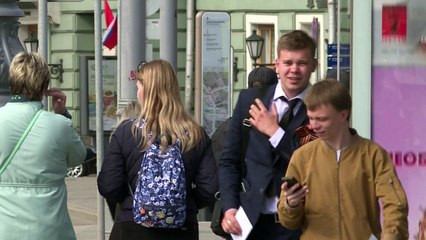 A Moscou, les Russes saluent l'investiture de Poutine