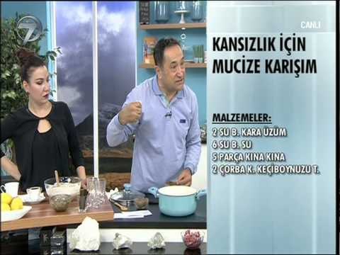 DR FERIDUN KUNAK'TAN KANSIZLIK İÇİN MUCİZE KARIŞIM