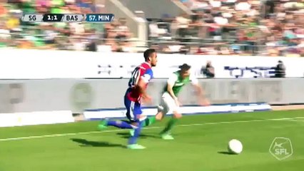 Sankt Gallen 1:2 Basel (Switzerland. Super League. 6 May 2018)