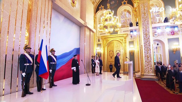 Putin jura cuarto mandato en Rusia
