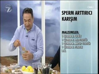 SPERM ARTTIRICI KARIŞIM TARİFİ