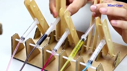 Amazing Syringe Robot Hand DIY