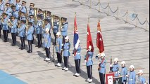Cumhurbaşkanı Erdoğan, Sırbistan Cumhurbaşkanı Vuçiç’i Karşıladı