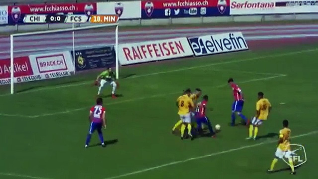 Chiasso 1:0 Schaffhausen (Switzerland. Challenge League. 6 May 2018)