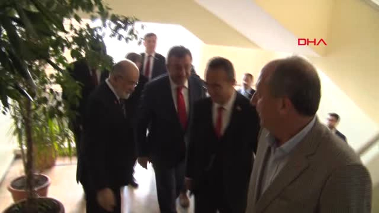 Muharrem İnce'den Karamollaoğlu'na Ziyaret