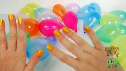 Balloons Baby Nursery Rhymes! Learn Colors with Balloons