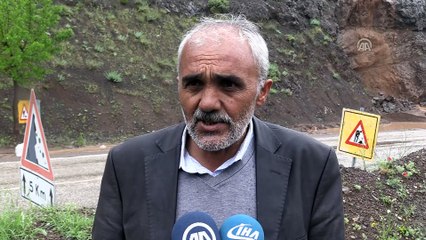 Adıyaman'da heyelan