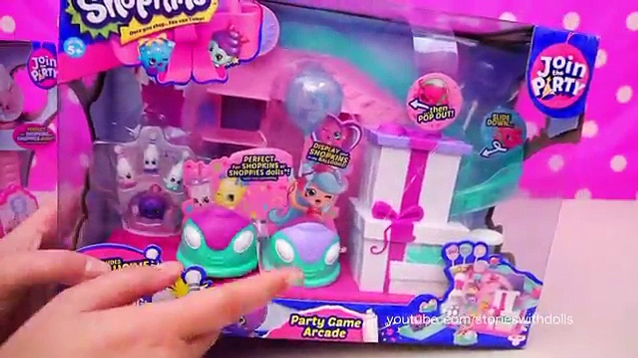Toys for Kids L.O.L. Surprise Dolls Have a Shopkins Birthday Party - Stories With Toys & Dolls