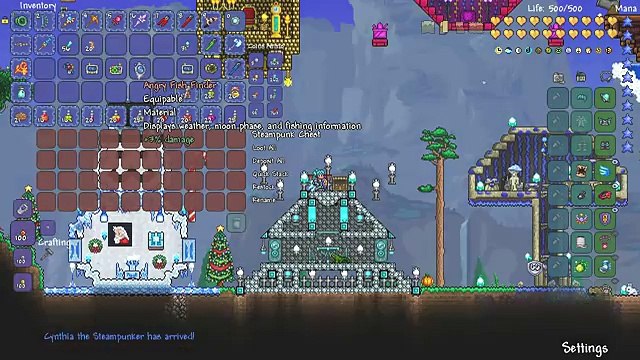 Terraria 1.3 Cell Phone Crafting Guide! | 1.3 New Items | PDA Farm