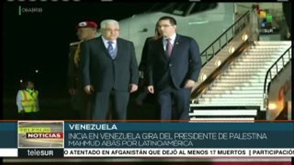 Realiza gira pdte. palestino por países de América Latina