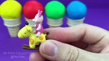 Play Dough Ice Cream Surprise Toy Disney Cars Hello Kitty Mickey Mouse Winnie the Pooh Super Mario