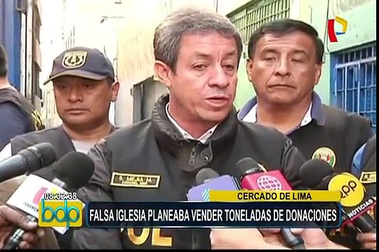 Cercado de Lima: donaciones serían comercializadas en el mercado negro por una organización religiosa