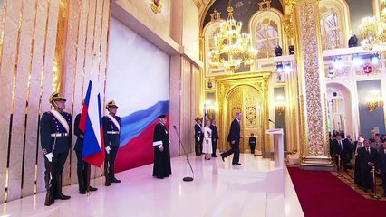 Poutine prête serment pour son 4e mandat à la tête de la Russie