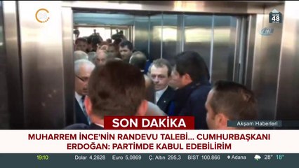 Muharrem İnce sinirlendi