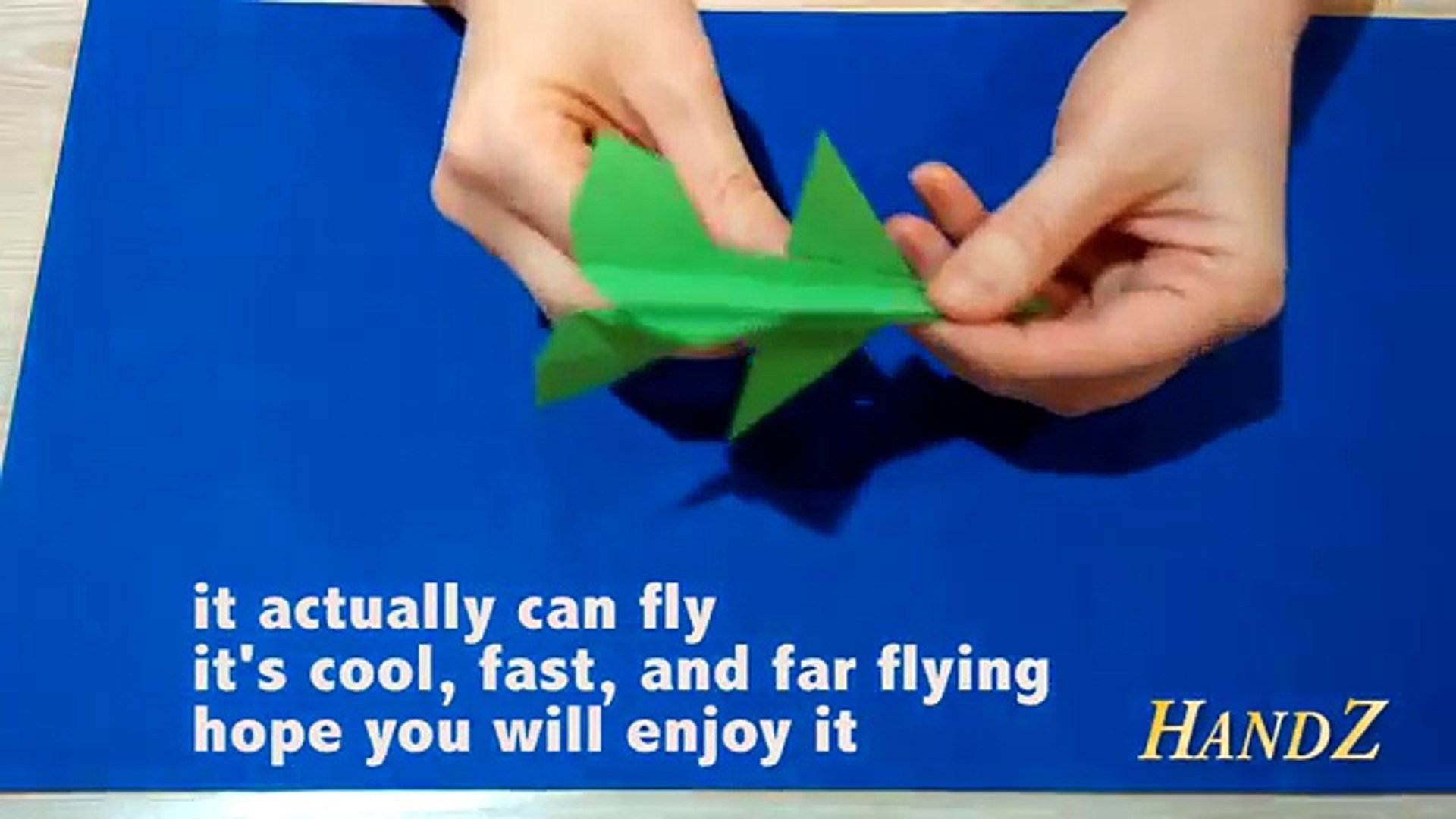 Origami F 16 Falcon Tutorial Flying Model Paper Airplane That Flies