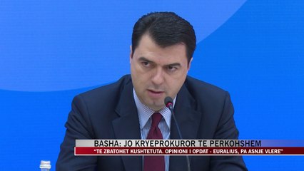 Basha: Jo kryeprokuror pa veting! - News, Lajme - Vizion Plus