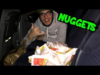 DESAFIO TROLL: PEDIMOS 200 NUGGETS NO MCDRIVE!! (McDonald's Prank)