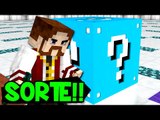 A SORTE ESTÁ COMIGO!! - Minecraft: HARDCORE LUCKY BLOCK! #1