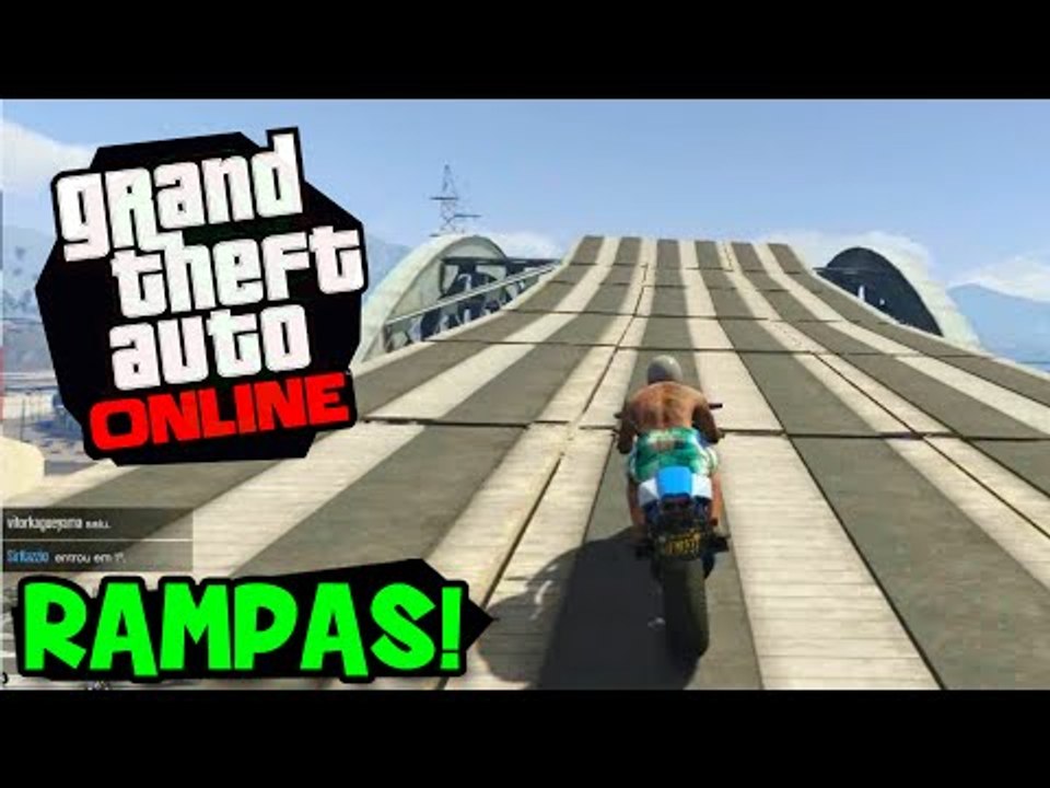 RAMPAS DENTRO DE OUTRAS RAMPAS!! - GTA V Online (PC)
