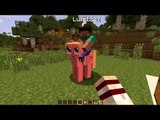 Minecraft: CONTRA UM - PVP NO AR?! #1 (Animal Bikes Mod)
