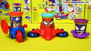 Marvel Can-Heads Vehicles / Pojazdy Superbohaterów - Play-Doh - MegaDyskont.pl