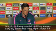 Torres to savour final Atleti games