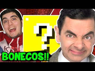 LUCKY BLOCK CHEIO DE BONECOS!! MR. BEAN!! :O - NERDBLOCK