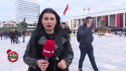 Stop - Kioskat e festave në sheshin “Skënderbej” pa kasa fiskale! (13 dhjetor 2017)