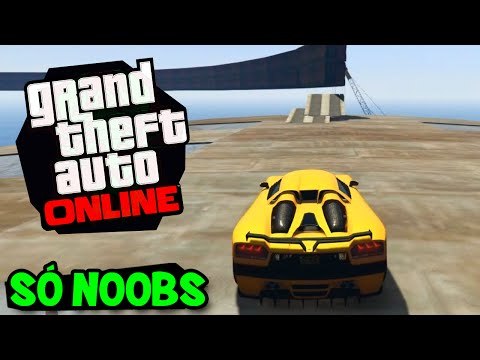 OS JOGADORES MAIS NOOBS QUE EXISTEM!! MEGA WALLRIDE!! - GTA V Online (PC)