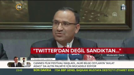 "İktidar Twitter'dan değil sandıktan çıkar"