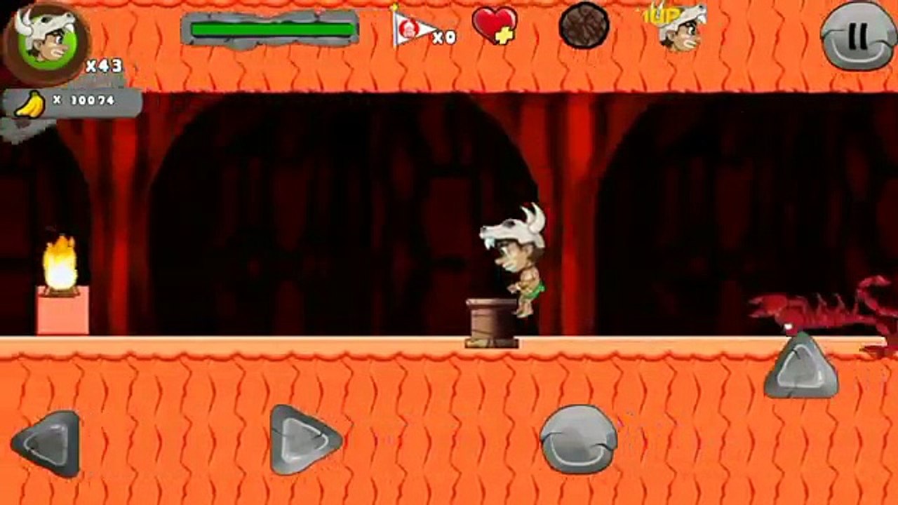 Jungle Adventures 1 : (Lost Jungle) - World 4 Level 5 (Boss Fight) Gameplay (Free Game On Android)