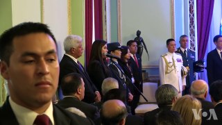 巴拉圭以军礼迎接蔡英文：支持台湾参与国际社会