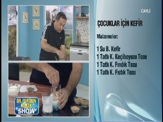 Dr.Feridun Kunak'tan Çocuklar İçin Kefir Tarifi