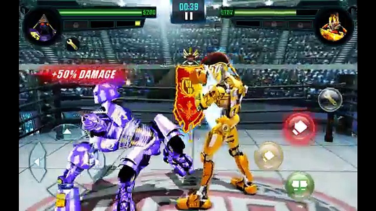Real Steel WRB Noisy Boy VS ZEUS GOLD & ATOM GOLD & TRI GORE & METRO GOLD & MIDAS GOLD
